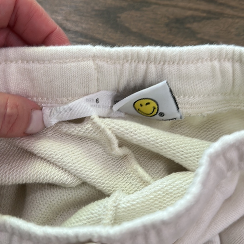 Zara Boys Like New SMILEY WORLD Happy Kid Matching Sweat Outfit Hoodie Set 6 - Picture 7 of 7